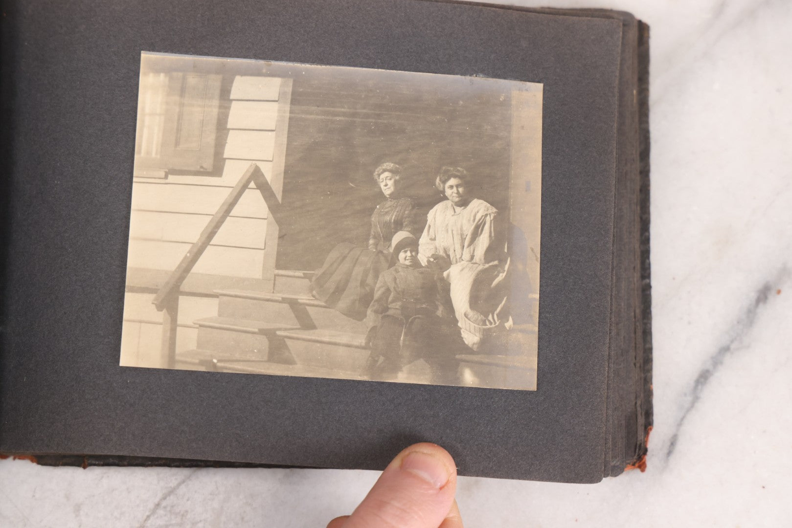 Lot 066 - Early 20th Century Snapshot Photo Album With 100+ Photographs, Camping, Travel, Dogs, Rural Life, And Outdoor Recreation, Circa 1910–1920