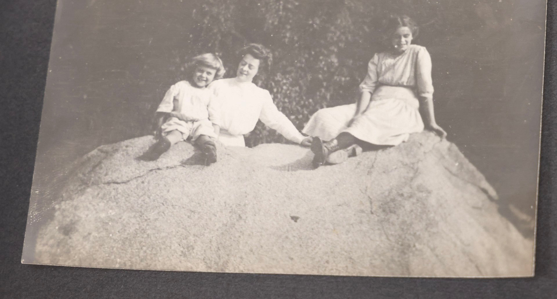 Lot 066 - Early 20th Century Snapshot Photo Album With 100+ Photographs, Camping, Travel, Dogs, Rural Life, And Outdoor Recreation, Circa 1910–1920