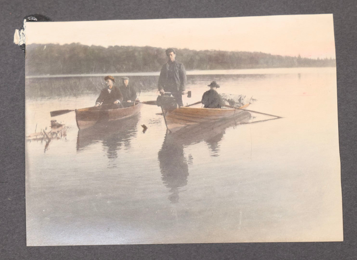 Lot 066 - Early 20th Century Snapshot Photo Album With 100+ Photographs, Camping, Travel, Dogs, Rural Life, And Outdoor Recreation, Circa 1910–1920