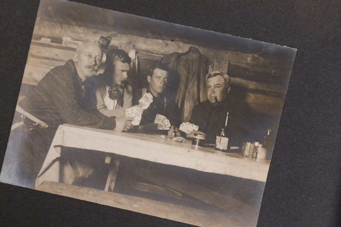 Lot 066 - Early 20th Century Snapshot Photo Album With 100+ Photographs, Camping, Travel, Dogs, Rural Life, And Outdoor Recreation, Circa 1910–1920