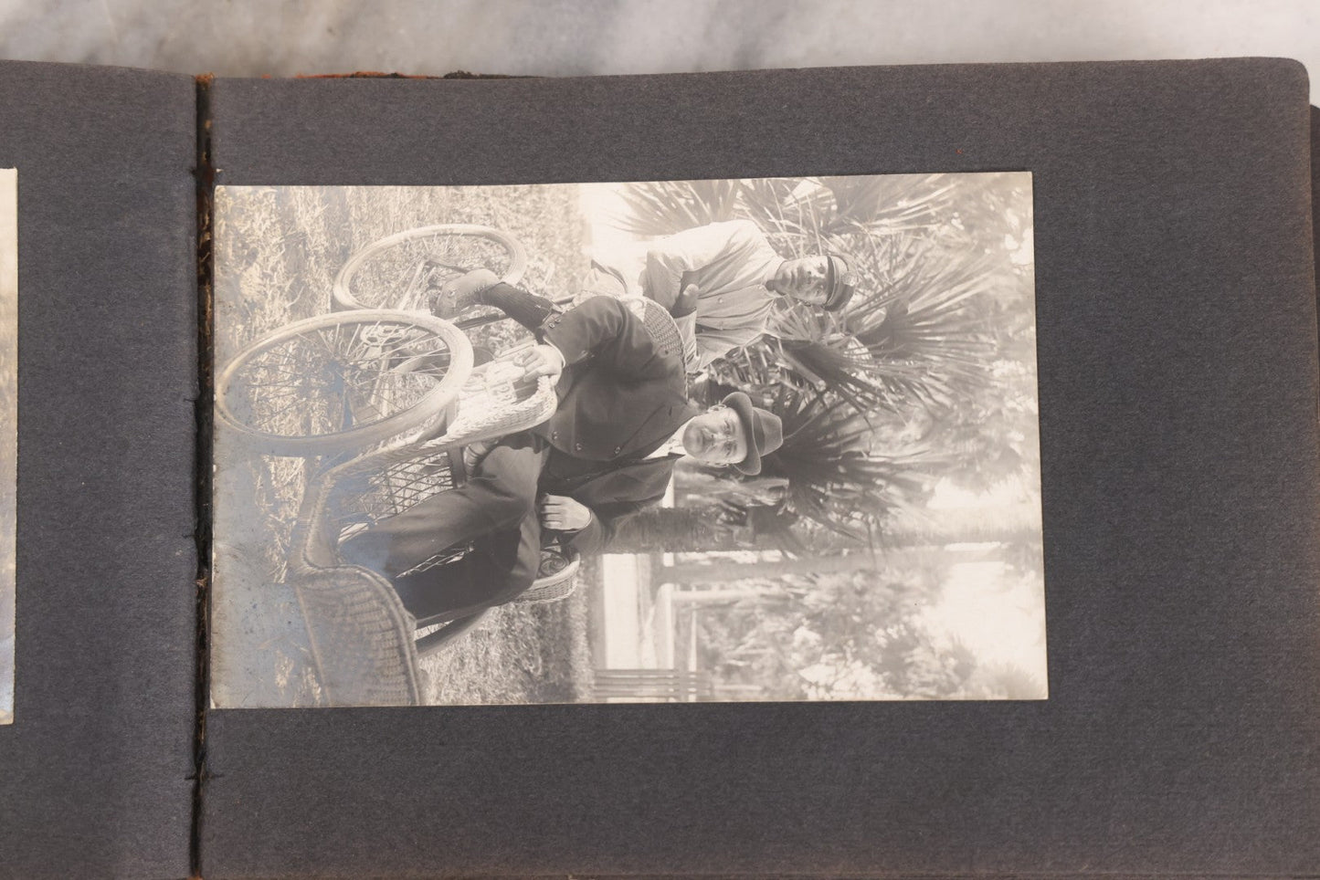 Lot 066 - Early 20th Century Snapshot Photo Album With 100+ Photographs, Camping, Travel, Dogs, Rural Life, And Outdoor Recreation, Circa 1910–1920