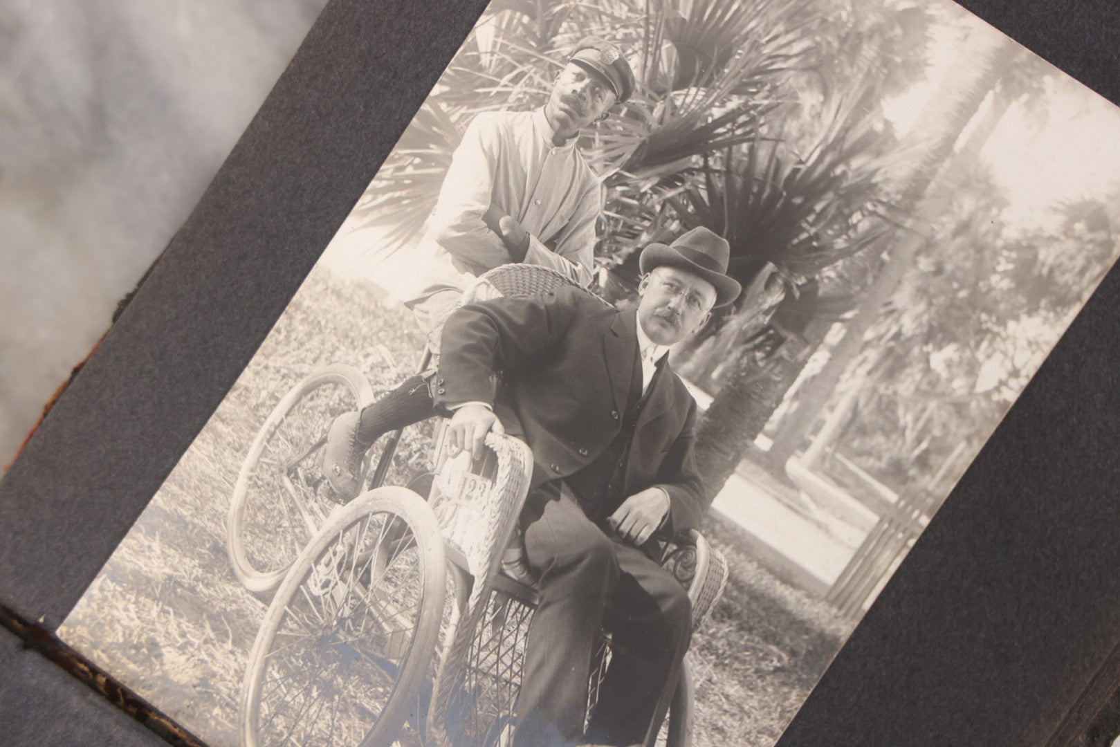 Lot 066 - Early 20th Century Snapshot Photo Album With 100+ Photographs, Camping, Travel, Dogs, Rural Life, And Outdoor Recreation, Circa 1910–1920