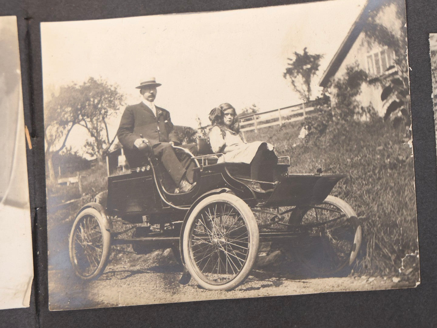 Lot 066 - Early 20th Century Snapshot Photo Album With 100+ Photographs, Camping, Travel, Dogs, Rural Life, And Outdoor Recreation, Circa 1910–1920