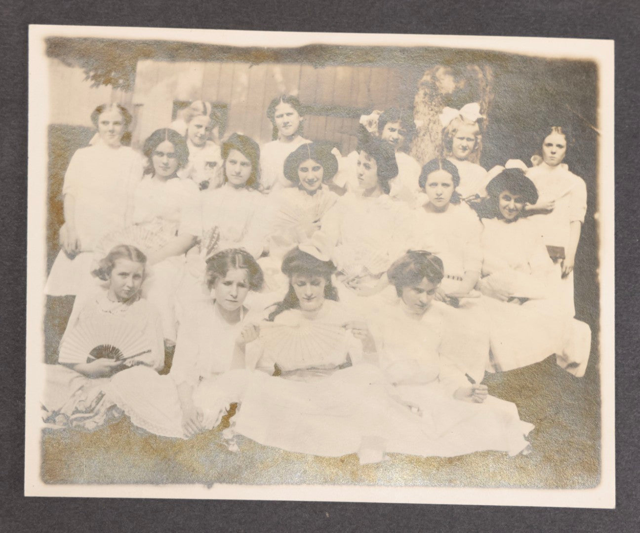 Lot 066 - Early 20th Century Snapshot Photo Album With 100+ Photographs, Camping, Travel, Dogs, Rural Life, And Outdoor Recreation, Circa 1910–1920