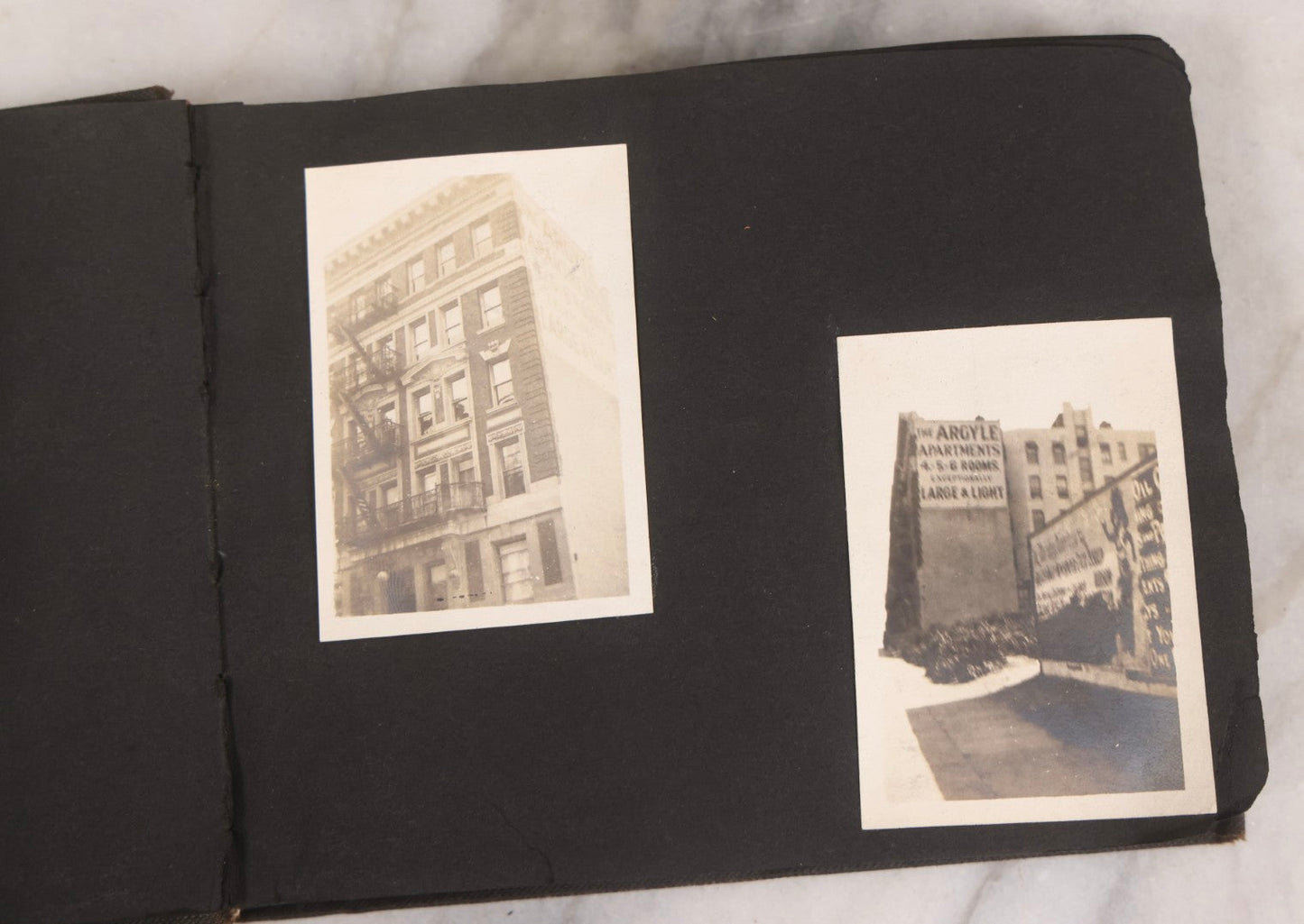 Lot 067 - Early 20th Century Snapshot Photo Album With 150+ Photographs, Connecticut And New England Travel, Horses, Dogs, And Coastal Scenes, Circa 1910–1920