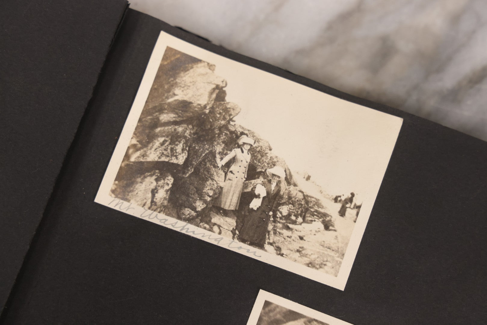 Lot 067 - Early 20th Century Snapshot Photo Album With 150+ Photographs, Connecticut And New England Travel, Horses, Dogs, And Coastal Scenes, Circa 1910–1920