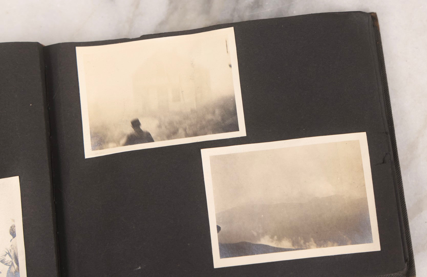 Lot 067 - Early 20th Century Snapshot Photo Album With 150+ Photographs, Connecticut And New England Travel, Horses, Dogs, And Coastal Scenes, Circa 1910–1920