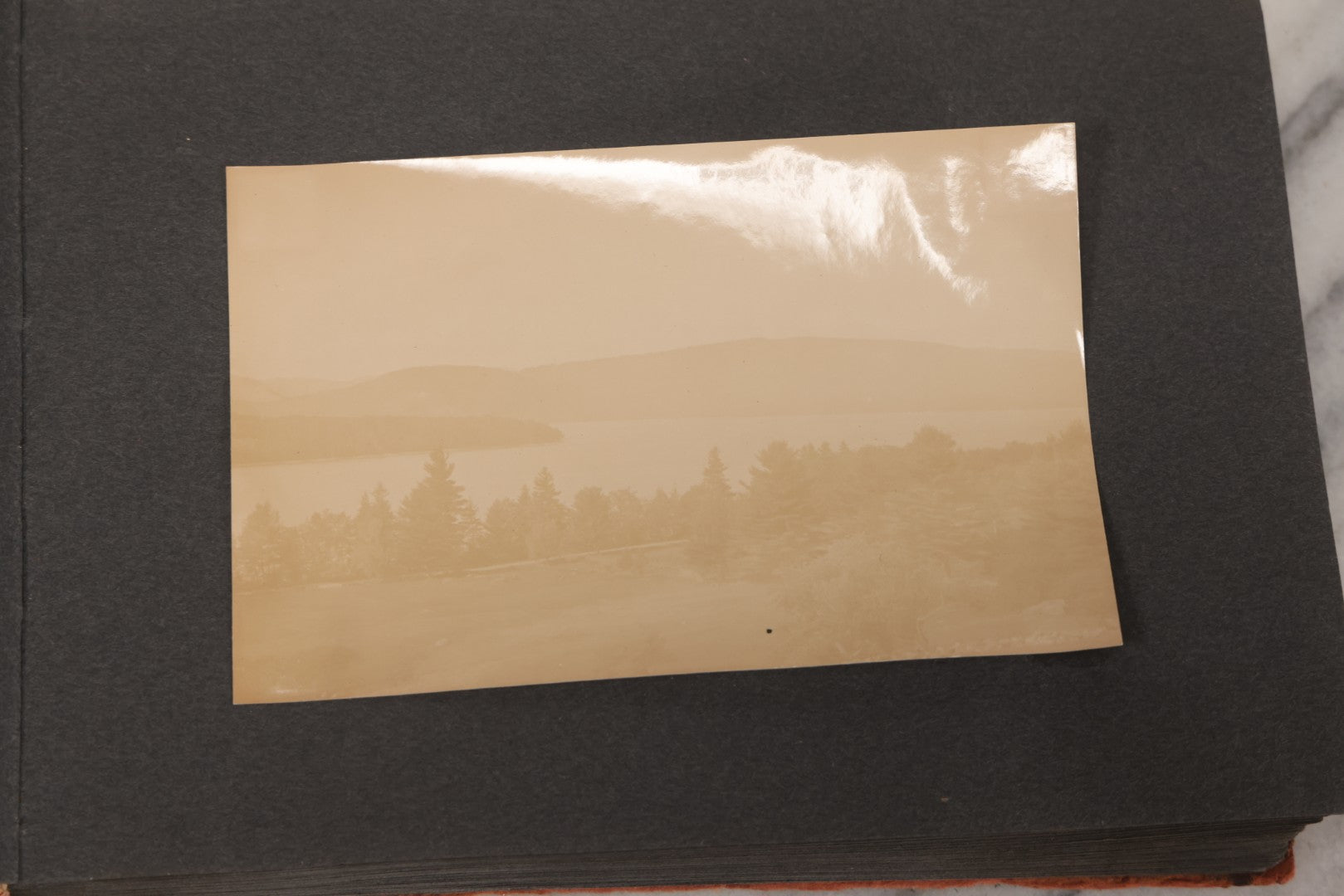 Lot 068 - Antique "Ward's Album For Unmounted Photographs" With 50+ Images Circa 1895-1910 Depicting Camping Trip With Campsite, Tent, Equipment, Lakes, Mountains, Canoes, Bicycle, Camera, And Piglets