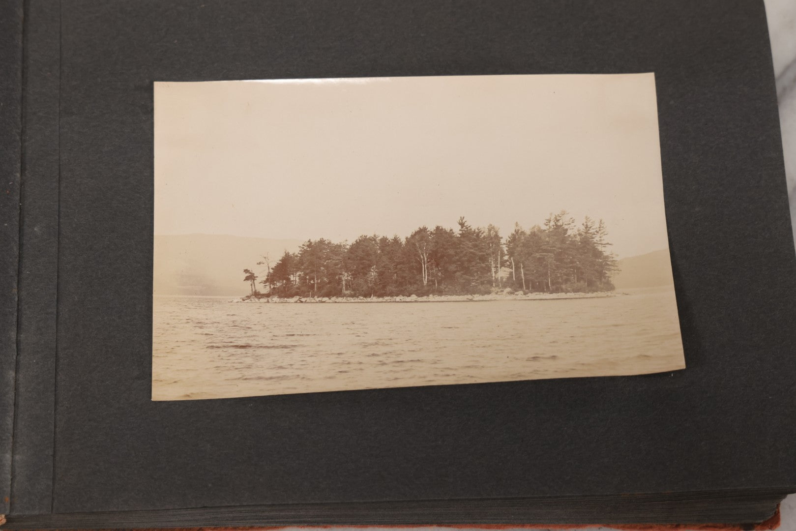 Lot 068 - Antique "Ward's Album For Unmounted Photographs" With 50+ Images Circa 1895-1910 Depicting Camping Trip With Campsite, Tent, Equipment, Lakes, Mountains, Canoes, Bicycle, Camera, And Piglets