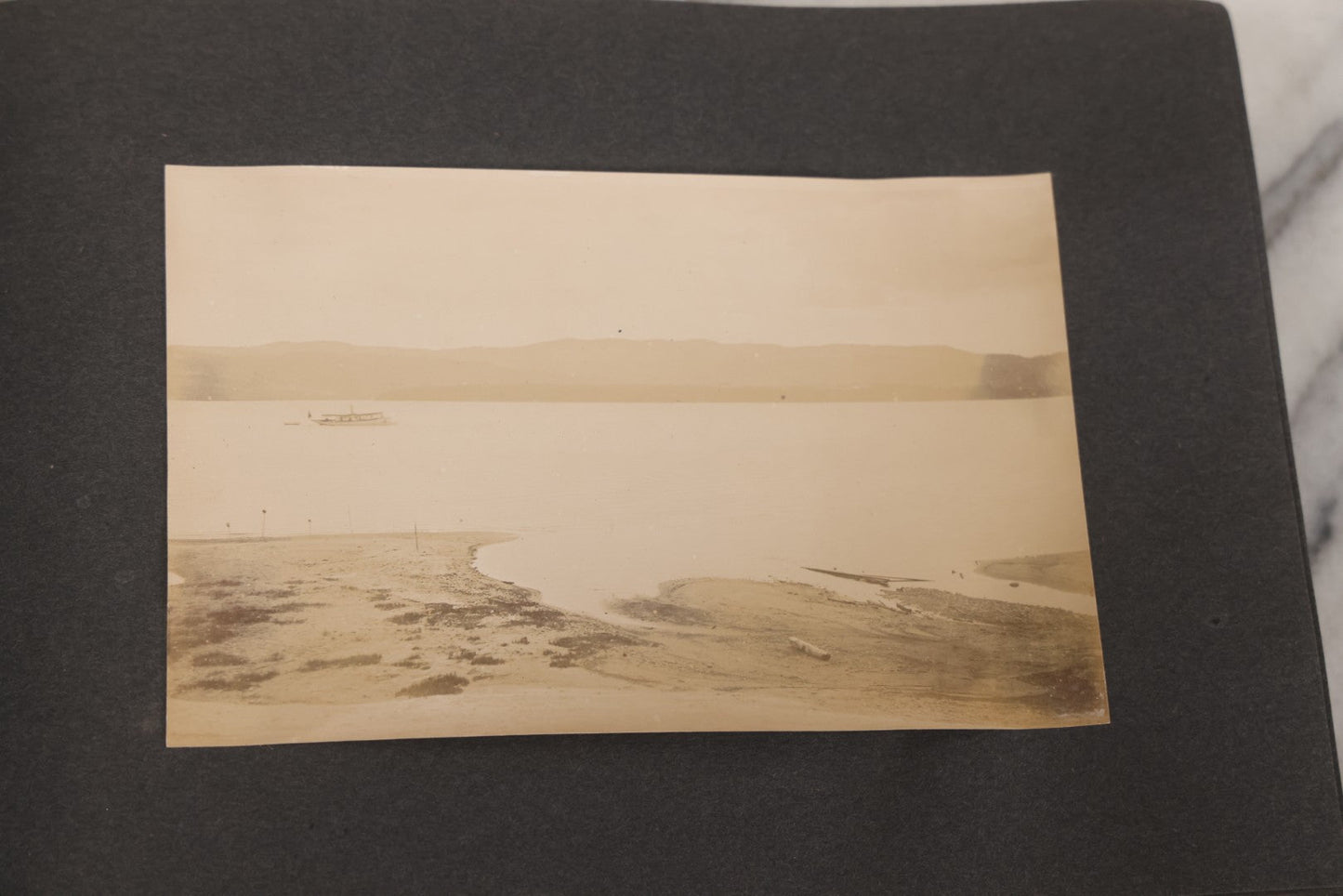 Lot 068 - Antique "Ward's Album For Unmounted Photographs" With 50+ Images Circa 1895-1910 Depicting Camping Trip With Campsite, Tent, Equipment, Lakes, Mountains, Canoes, Bicycle, Camera, And Piglets