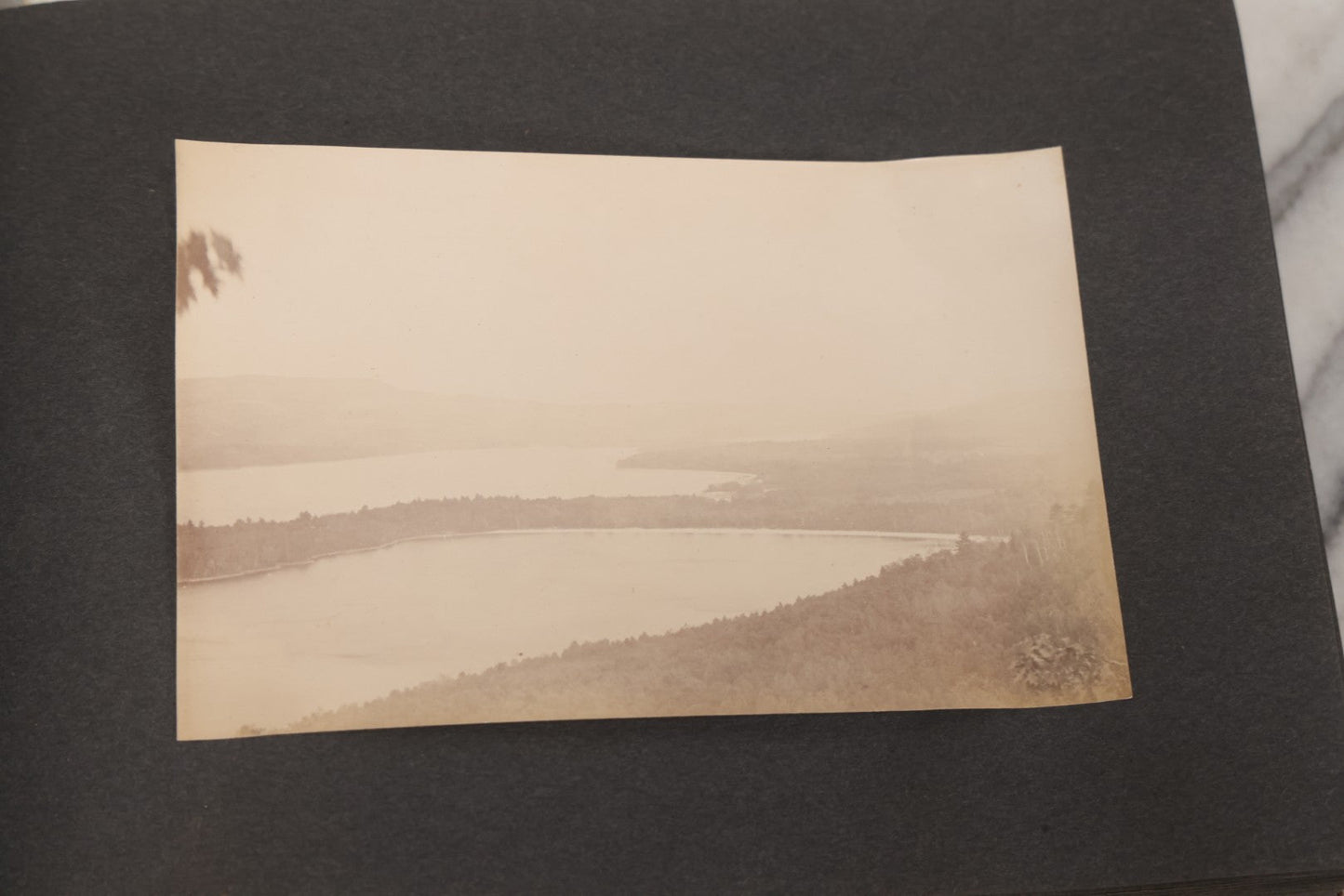 Lot 068 - Antique "Ward's Album For Unmounted Photographs" With 50+ Images Circa 1895-1910 Depicting Camping Trip With Campsite, Tent, Equipment, Lakes, Mountains, Canoes, Bicycle, Camera, And Piglets