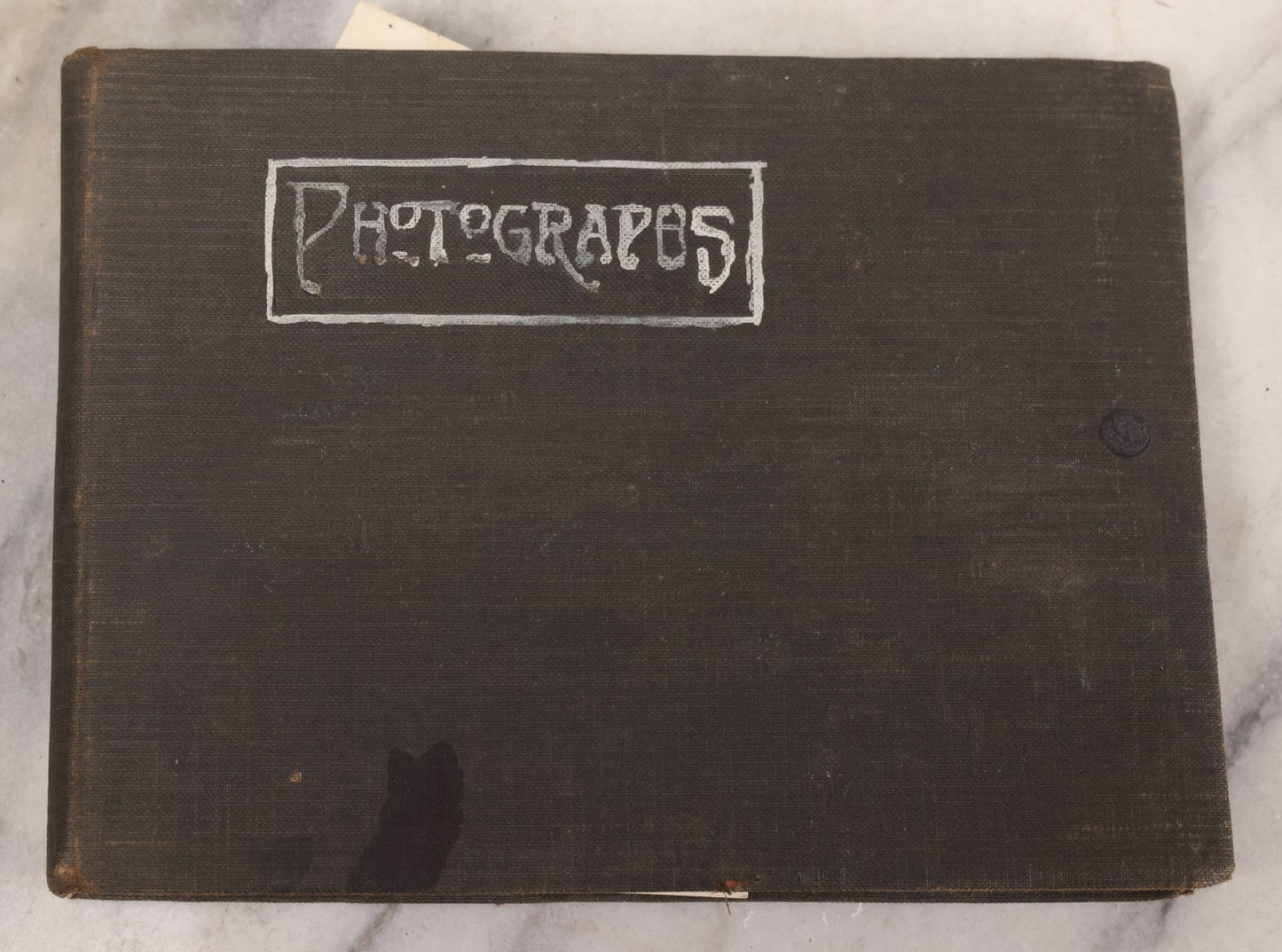 Lot 070 - Antique Snapshot Photograph Album With 25+ Images Taken Summer 1919 With No. 2 Brownie Camera By William W. Hoppkin Jr., Southampton, Long Island, Including Dogs Toto And Tang, "Maidstone", Montauk Light House