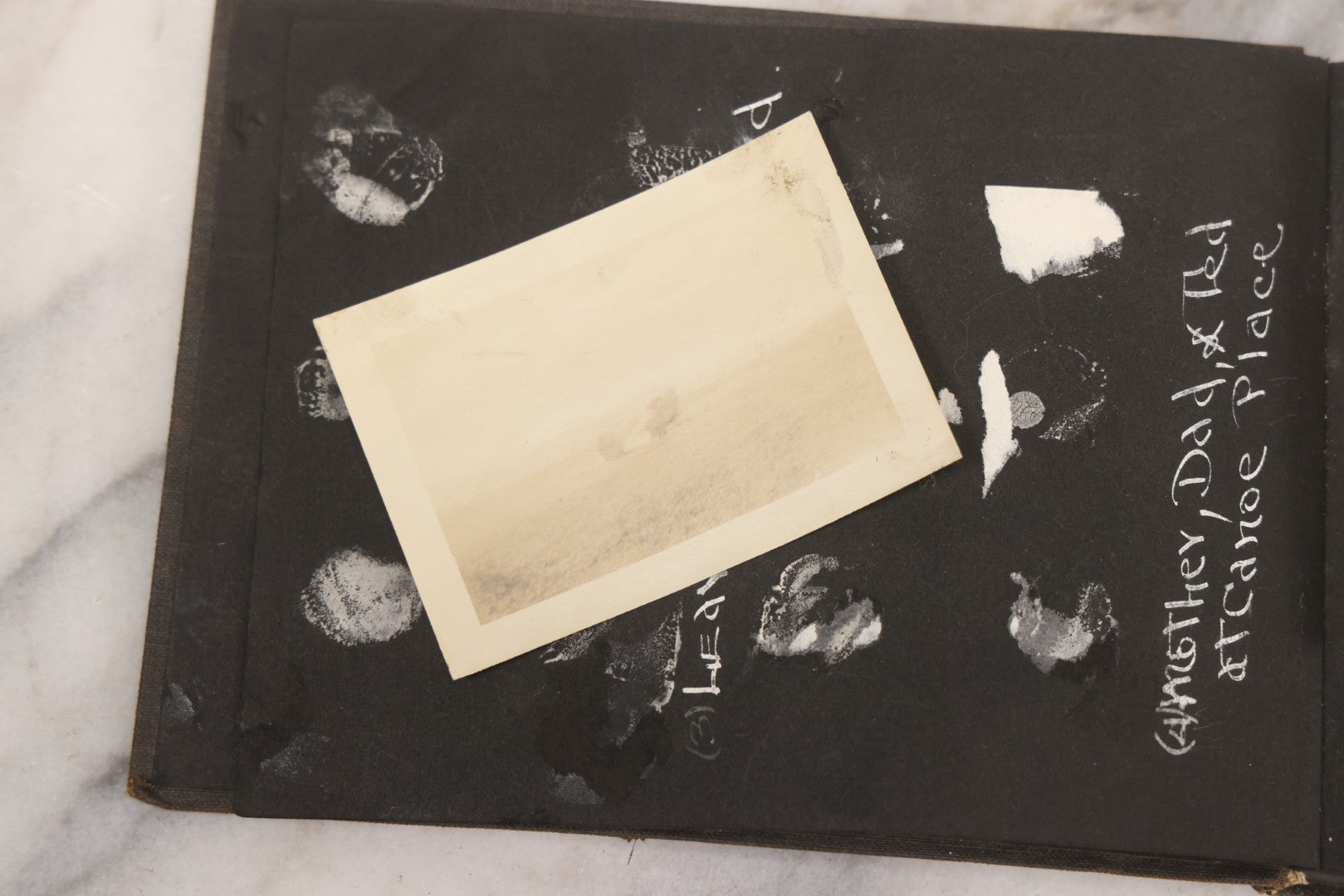 Lot 070 - Antique Snapshot Photograph Album With 25+ Images Taken Summer 1919 With No. 2 Brownie Camera By William W. Hoppkin Jr., Southampton, Long Island, Including Dogs Toto And Tang, "Maidstone", Montauk Light House