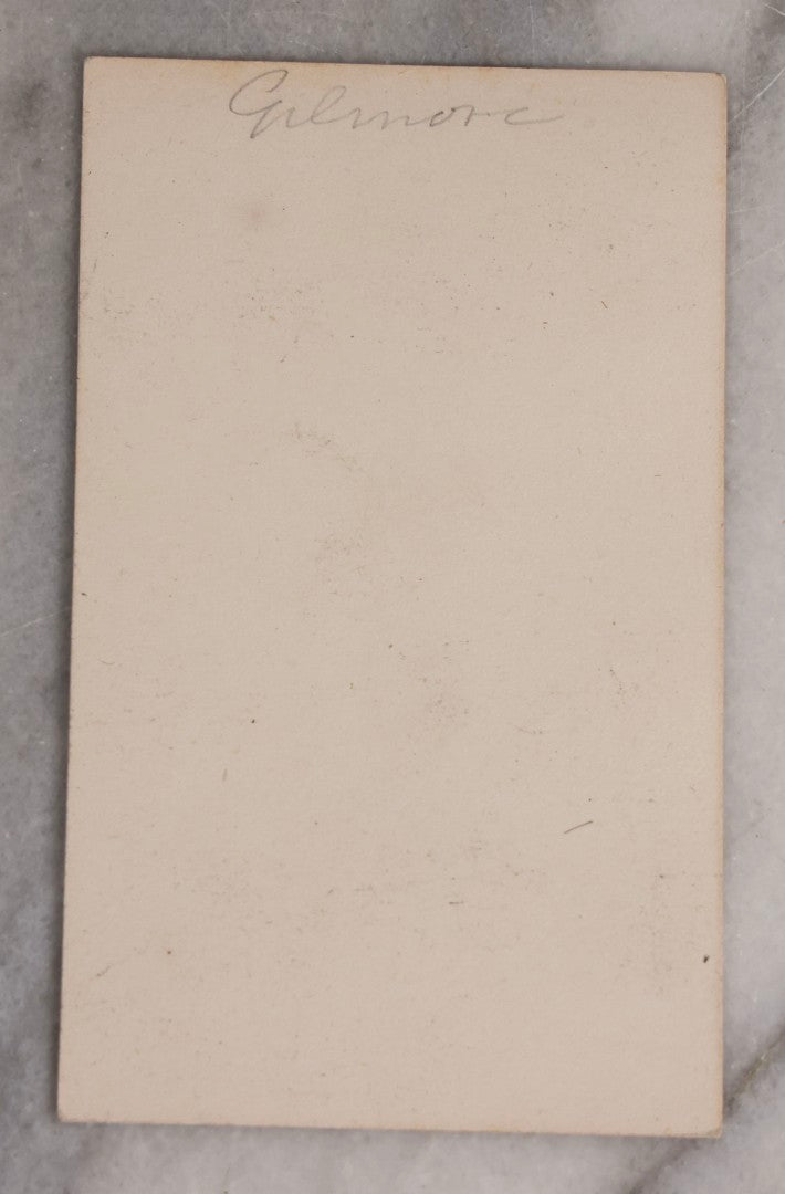 Lot 078 - Pair Of Antique Illustrated Civil War–Era Carte De Visite CDV Filler Cards Depicting Union Generals Henry Wilson And Quincy Adams Gillmore