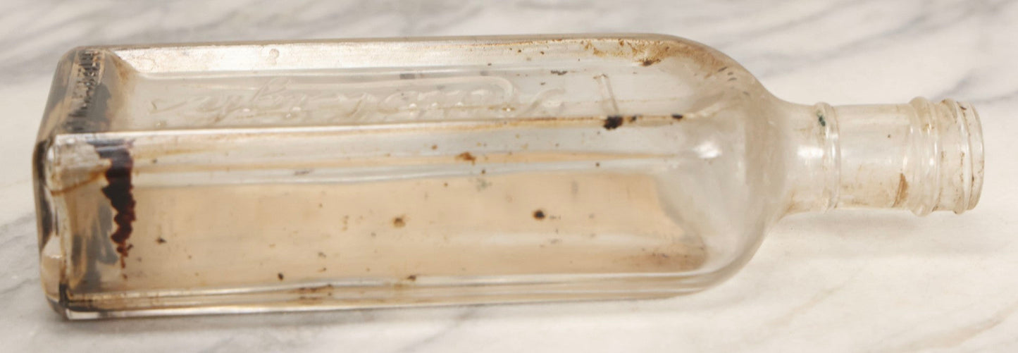 Lot 086 - Antique Rawleigh's Veterinary Application Glass Bottle With Original Paper Label, The W.T. Rawleigh Company, Freeport, Illinois