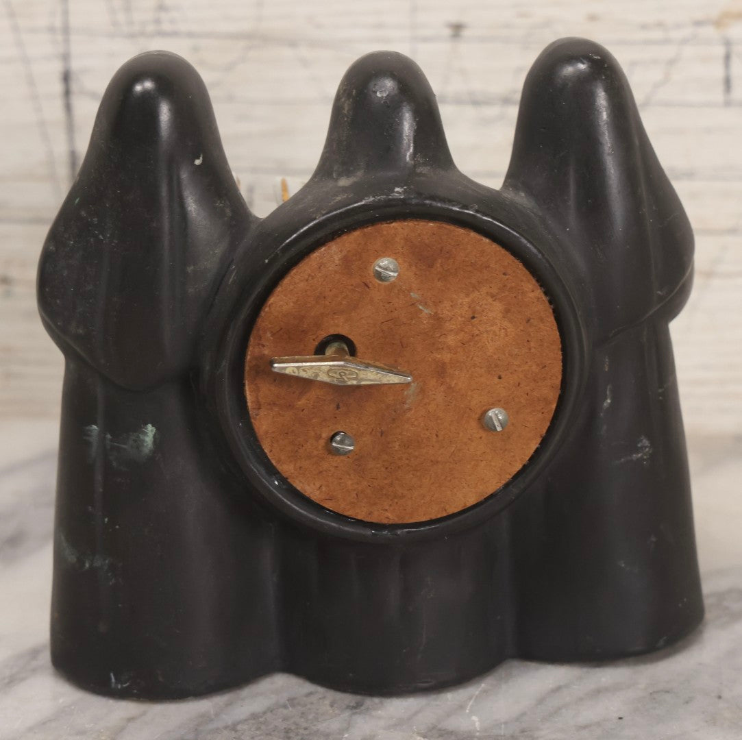 Lot 100 - Trio Of Vintage Porcelain And Ceramic Nun Items Including Music Box, M.J. Hummel Goebel Nun Bust (West Germany, 1978), And Banjo-Playing Nun Figurine