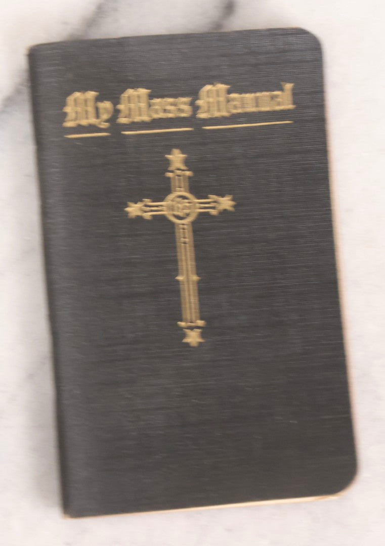 Lot 117 - Grouping Of Four Vintage Catholic Prayer And Missal Books Including Sunday And Military Editions