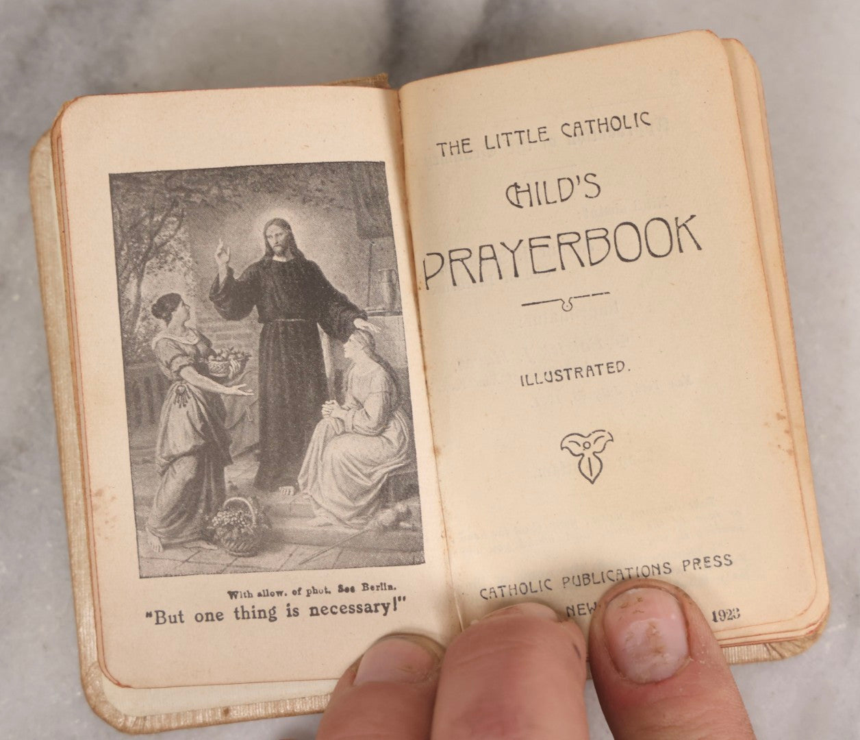 Lot 117 - Grouping Of Four Vintage Catholic Prayer And Missal Books Including Sunday And Military Editions