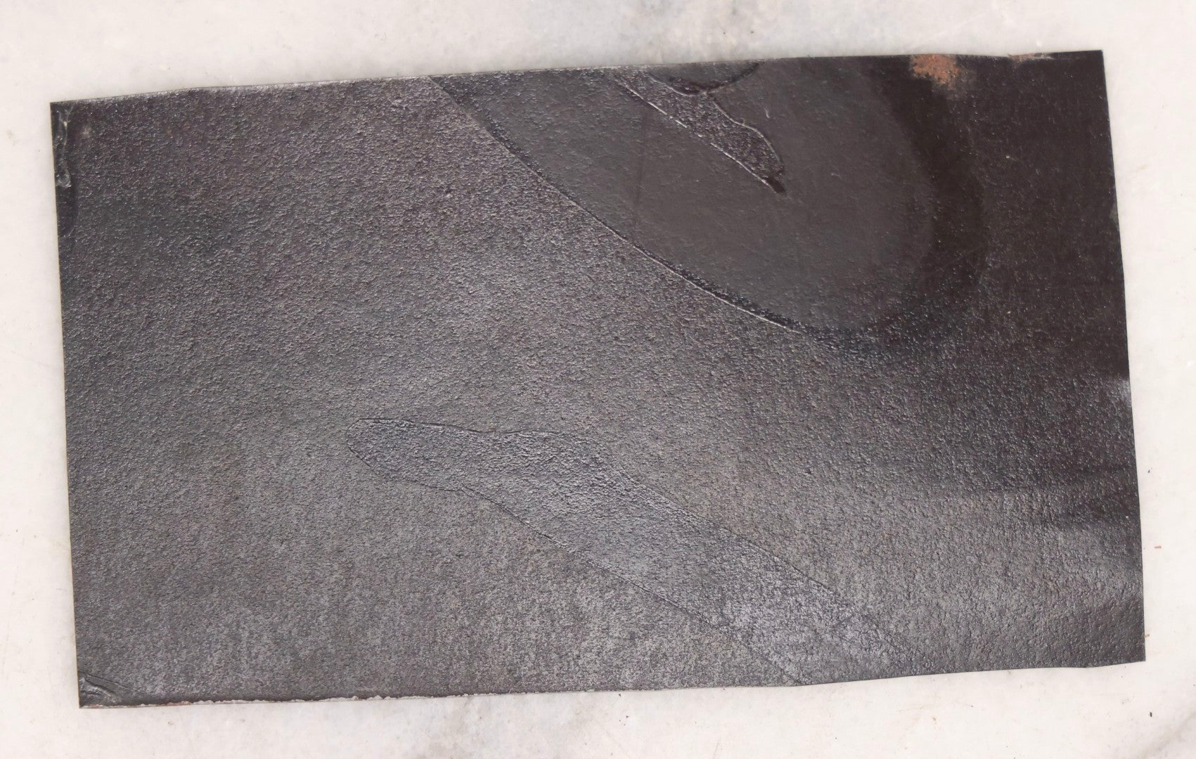 Lot 137 - Antique Uncased Outdoor Tintype Photograph Of Horse-Drawn Carriage With Driver And Passengers