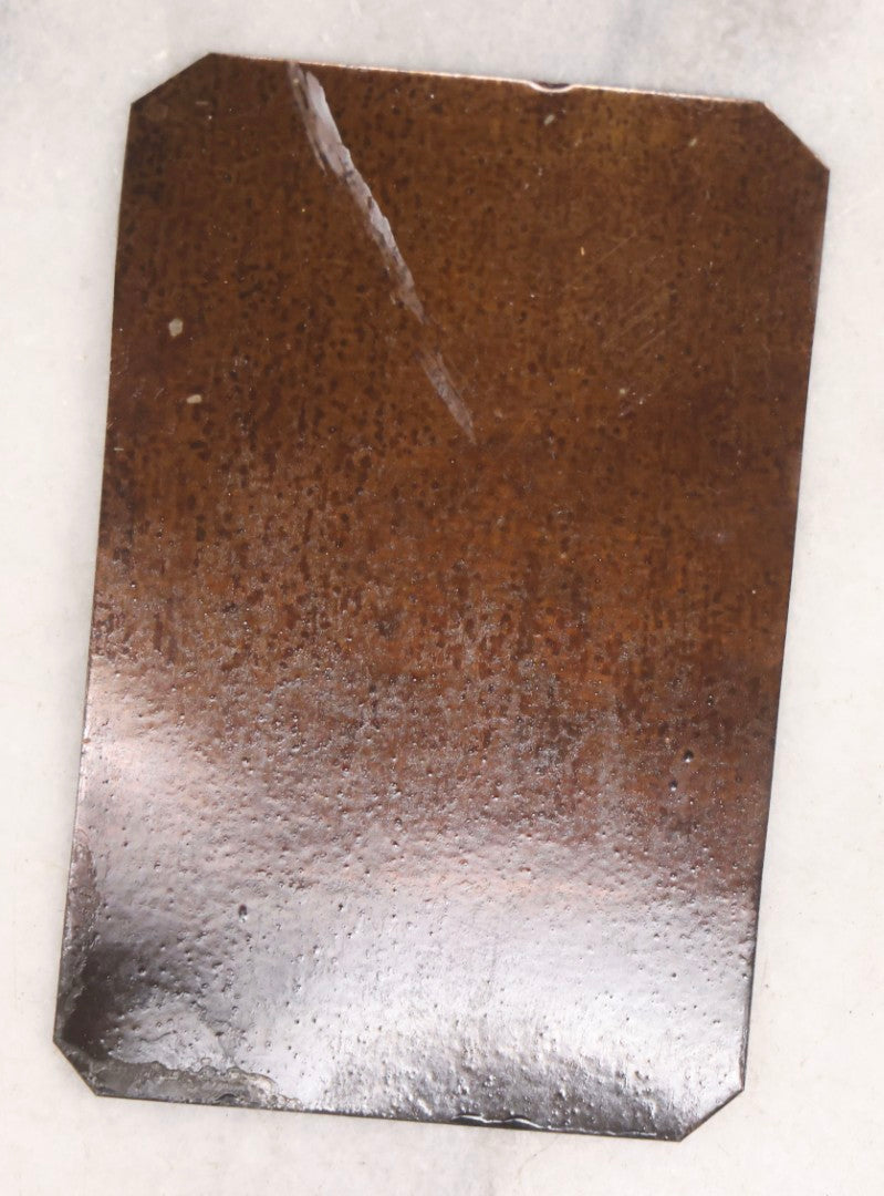 Lot 139 - Antique Uncased Tintype Photograph Of Two Men In Studio Interior Holding Doctor-Style Bags