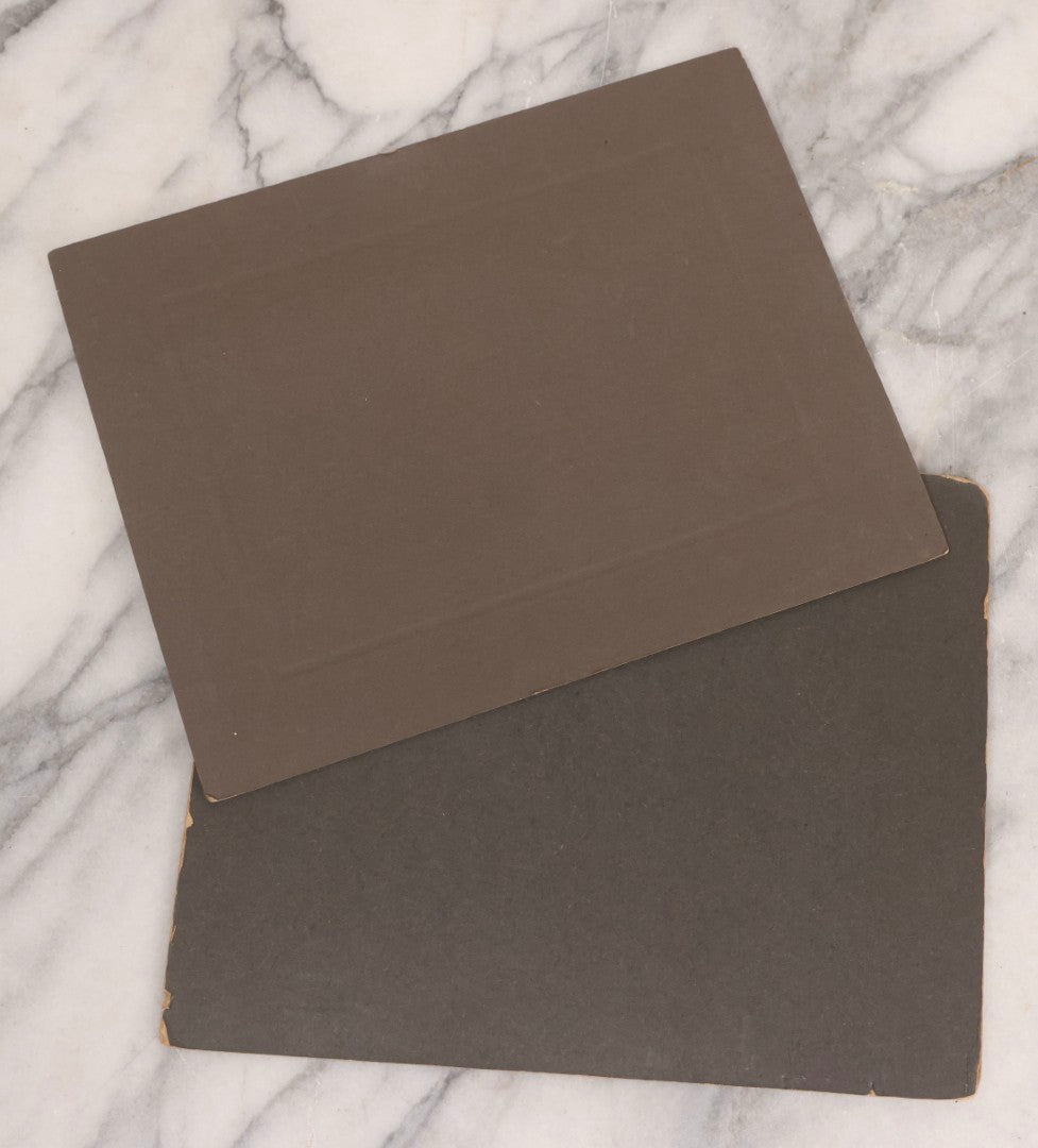 Lot 158 - Pair Of Vintage Early 20th Century Boarded Outdoor Photographs Of Men Including Loyal Order Of Moose Automobile Photographed By H. F. Bonewald, Rockville, Connecticut