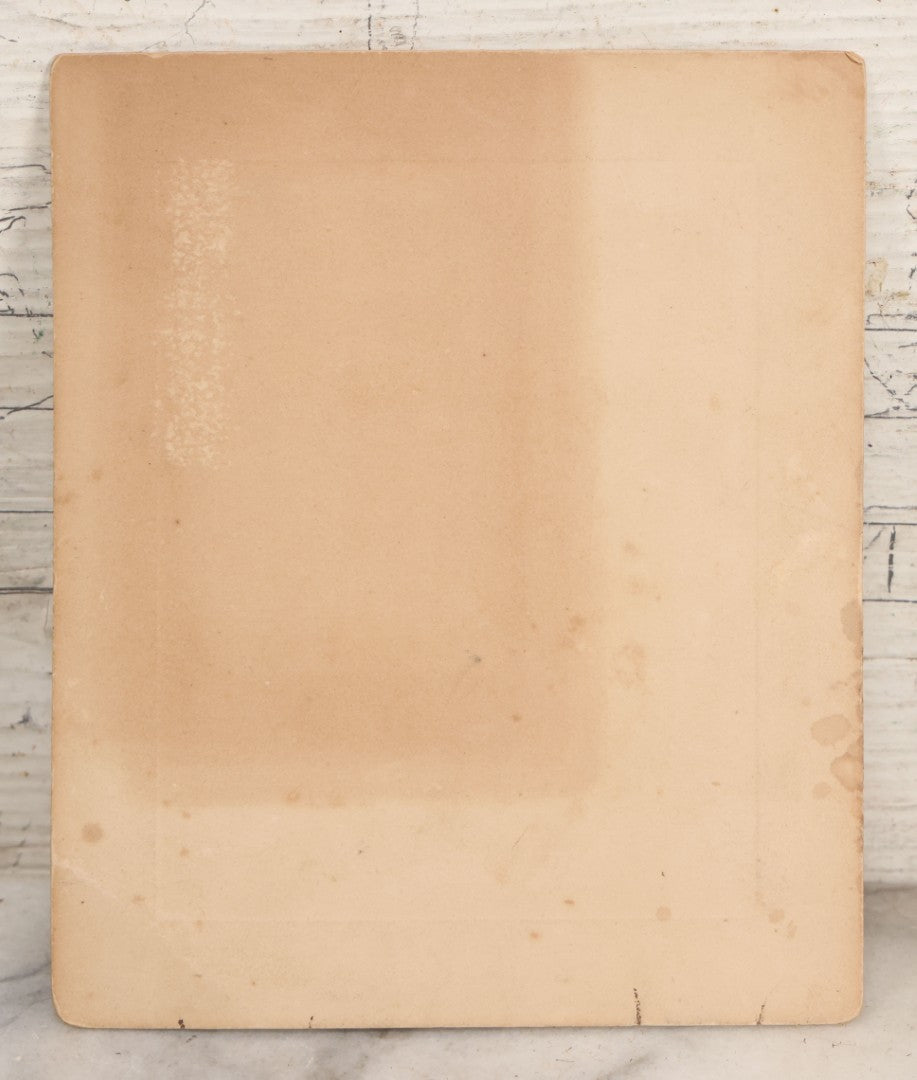 Lot 162 - Antique Boarded Photograph Of Two Young Men In Hats Riding A Tandem Bicycle