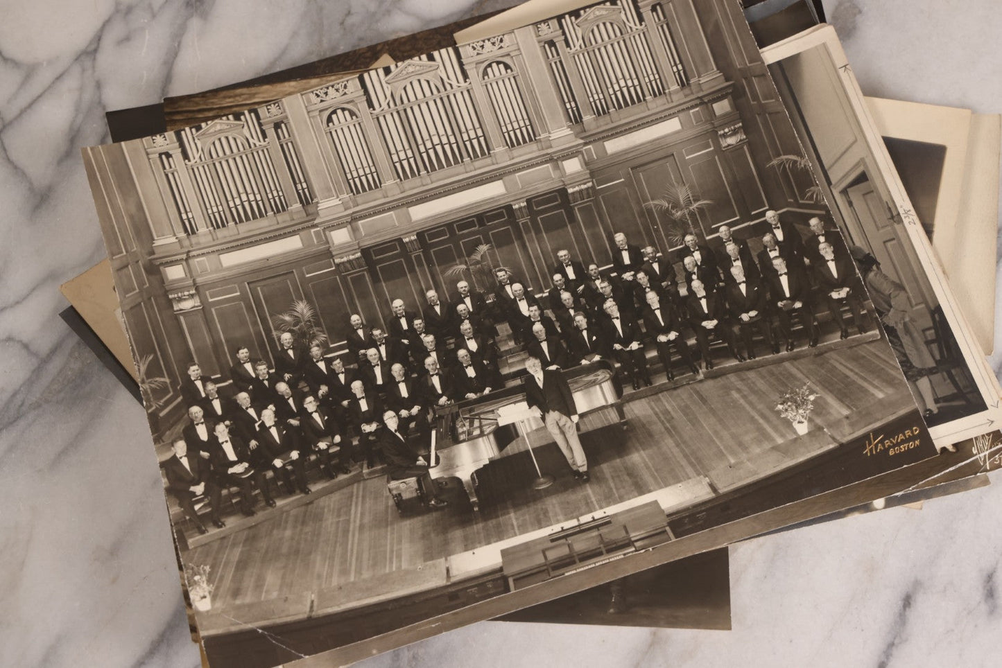 Lot 165 - Grouping Of 33 Antique Unmounted Theater And Costume Photographs Featuring Stage Sets, Period Dress, And Dramatic Characters