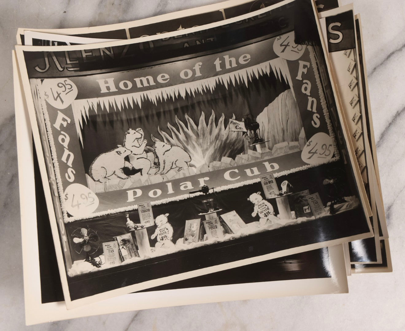 Lot 167 - Grouping Of 17 Glossy Unmounted Photographs Of Liggett's Rexall Store Window Advertising Displays, Circa 1940s