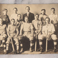 Lot 168 - Antique Trimmed Real Photo Postcard R.P.P.C.. Of Milford, New Hampshire High School Baseball Team, Early 20th Century