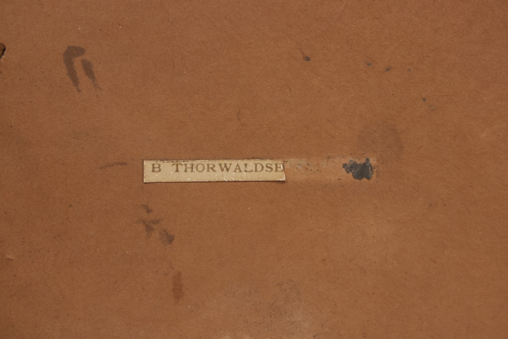 Lot 170 - Antique Photograph Of Bertel Thorvaldsen's Neoclassical Sculpture "The Shepherd Boy" In Period Frame