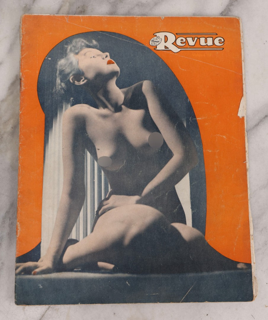 Lot 177 - Vintage Nude Photographer Magazine "The New Girl Revue" Art Reference Magazine, Volume XII, Featuring Photographic Figure Studies Of Women For Commercial Artists, Published By Greenwich Art Syndicate, New York, Circa 1940