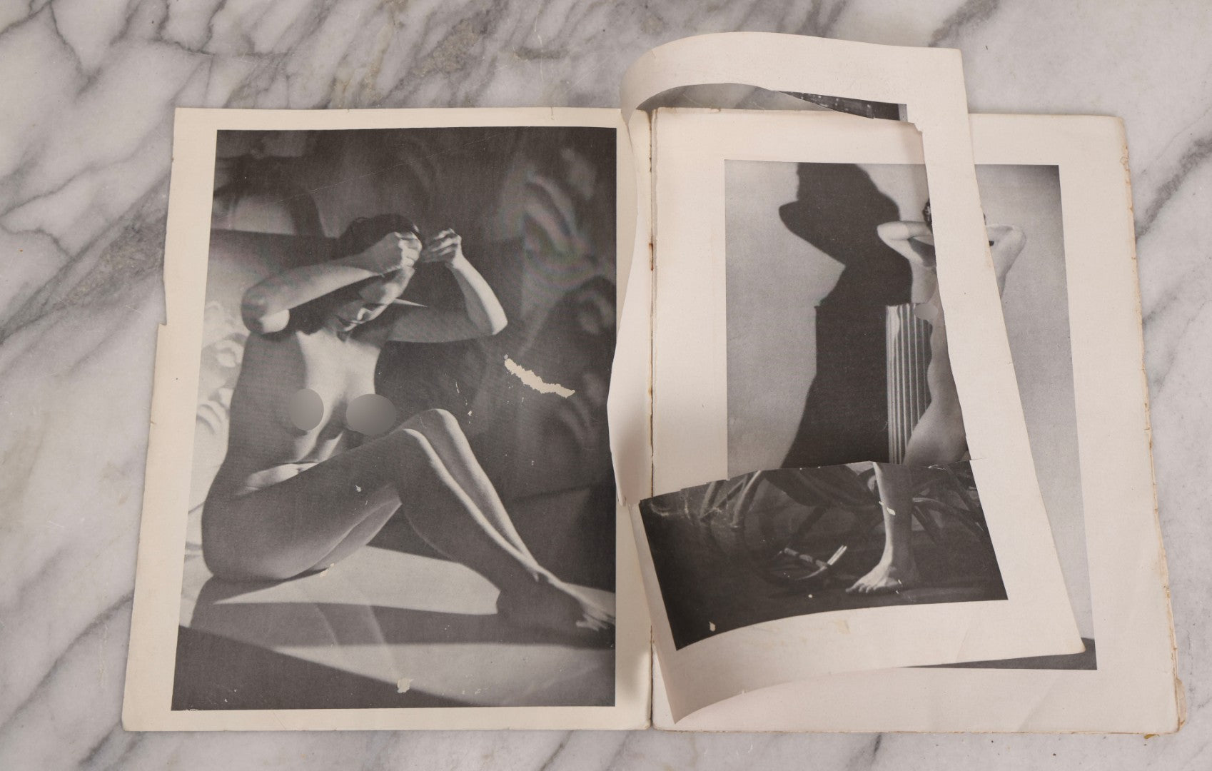 Lot 177 - Vintage Nude Photographer Magazine "The New Girl Revue" Art Reference Magazine, Volume XII, Featuring Photographic Figure Studies Of Women For Commercial Artists, Published By Greenwich Art Syndicate, New York, Circa 1940