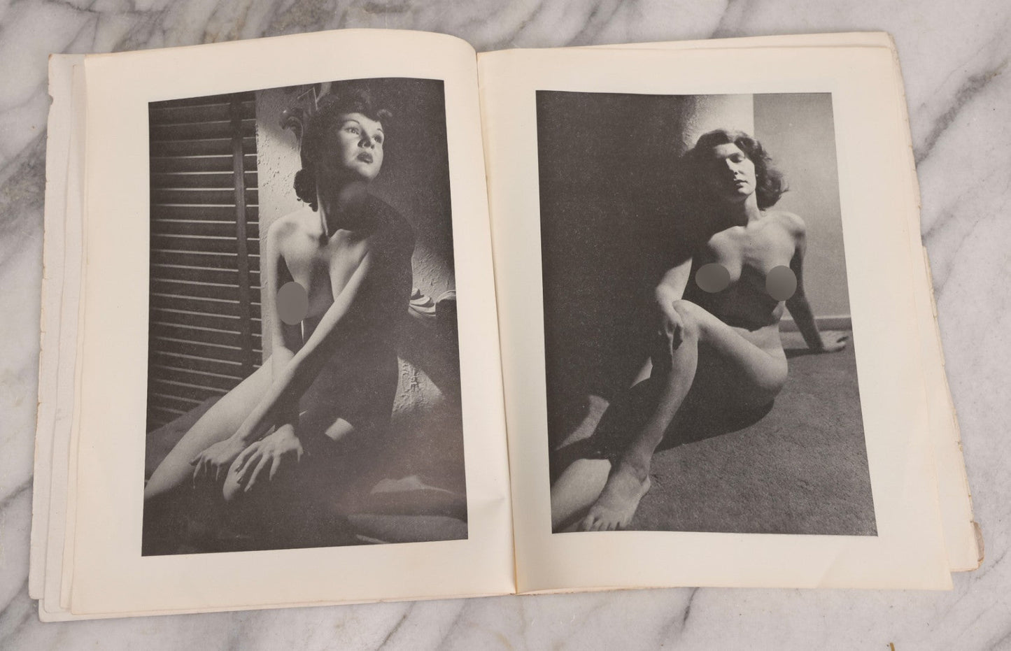 Lot 177 - Vintage Nude Photographer Magazine "The New Girl Revue" Art Reference Magazine, Volume XII, Featuring Photographic Figure Studies Of Women For Commercial Artists, Published By Greenwich Art Syndicate, New York, Circa 1940