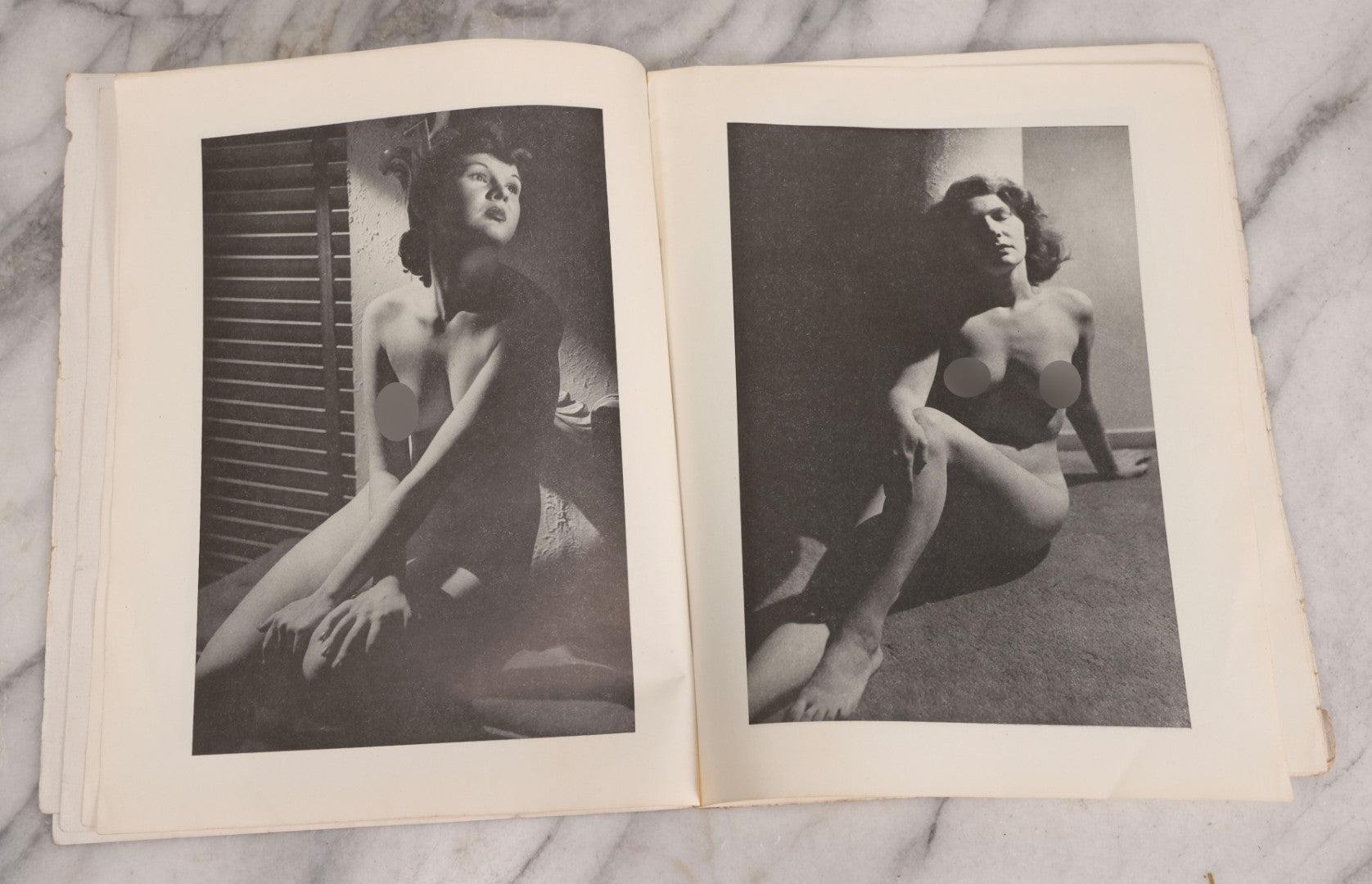 Lot 177 - Vintage Nude Photographer Magazine "The New Girl Revue" Art Reference Magazine, Volume XII, Featuring Photographic Figure Studies Of Women For Commercial Artists, Published By Greenwich Art Syndicate, New York, Circa 1940
