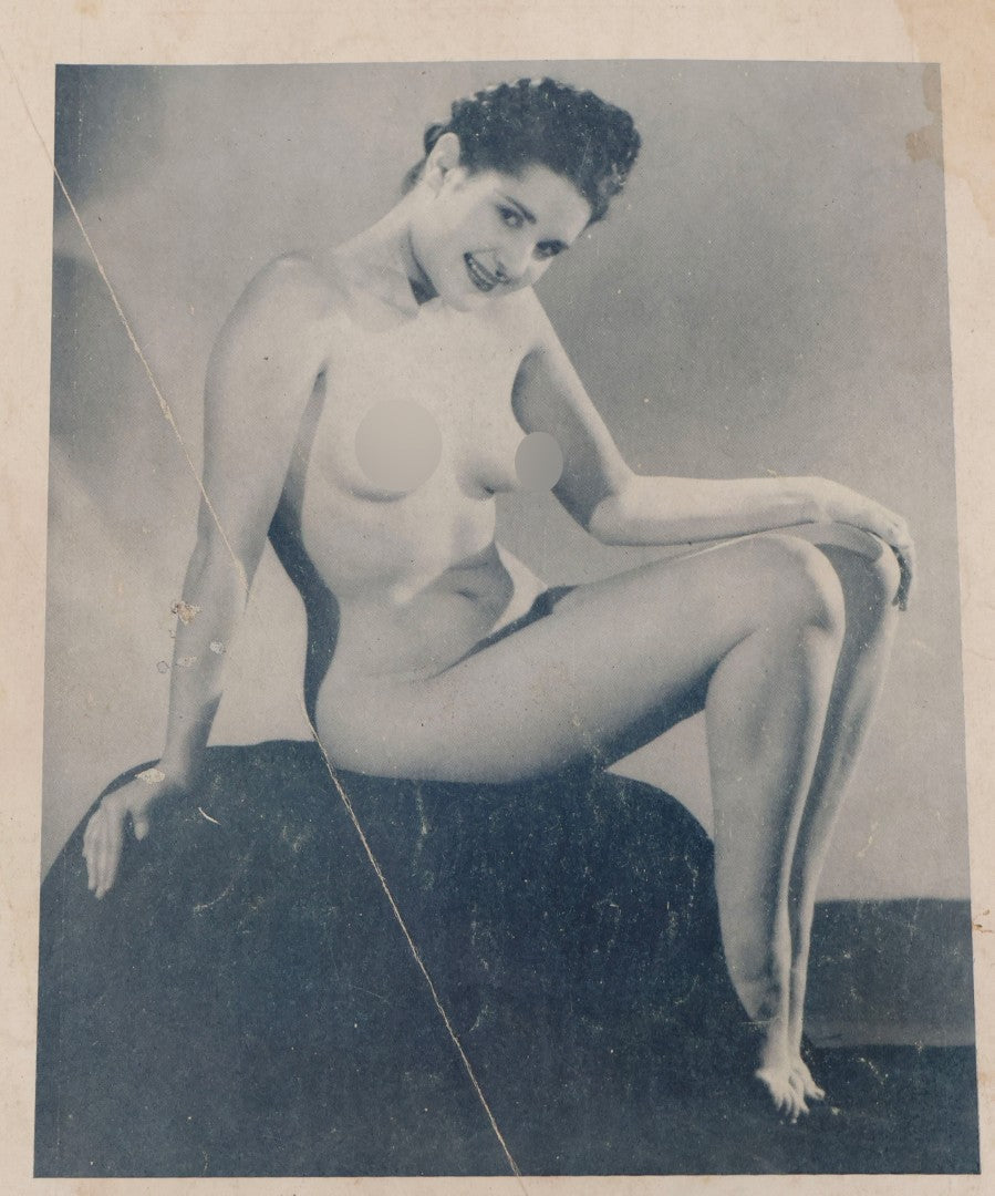 Lot 177 - Vintage Nude Photographer Magazine "The New Girl Revue" Art Reference Magazine, Volume XII, Featuring Photographic Figure Studies Of Women For Commercial Artists, Published By Greenwich Art Syndicate, New York, Circa 1940
