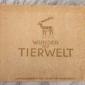 Lot 186 - Vintage "Wunder Der Tierwelt" ("Wonders Of The Animal World") German Cigarette Card Album With Color Animal Illustrations, Nearly Complete With 193 Cards, Published By Cigaretten-Bilderdienst, 1933