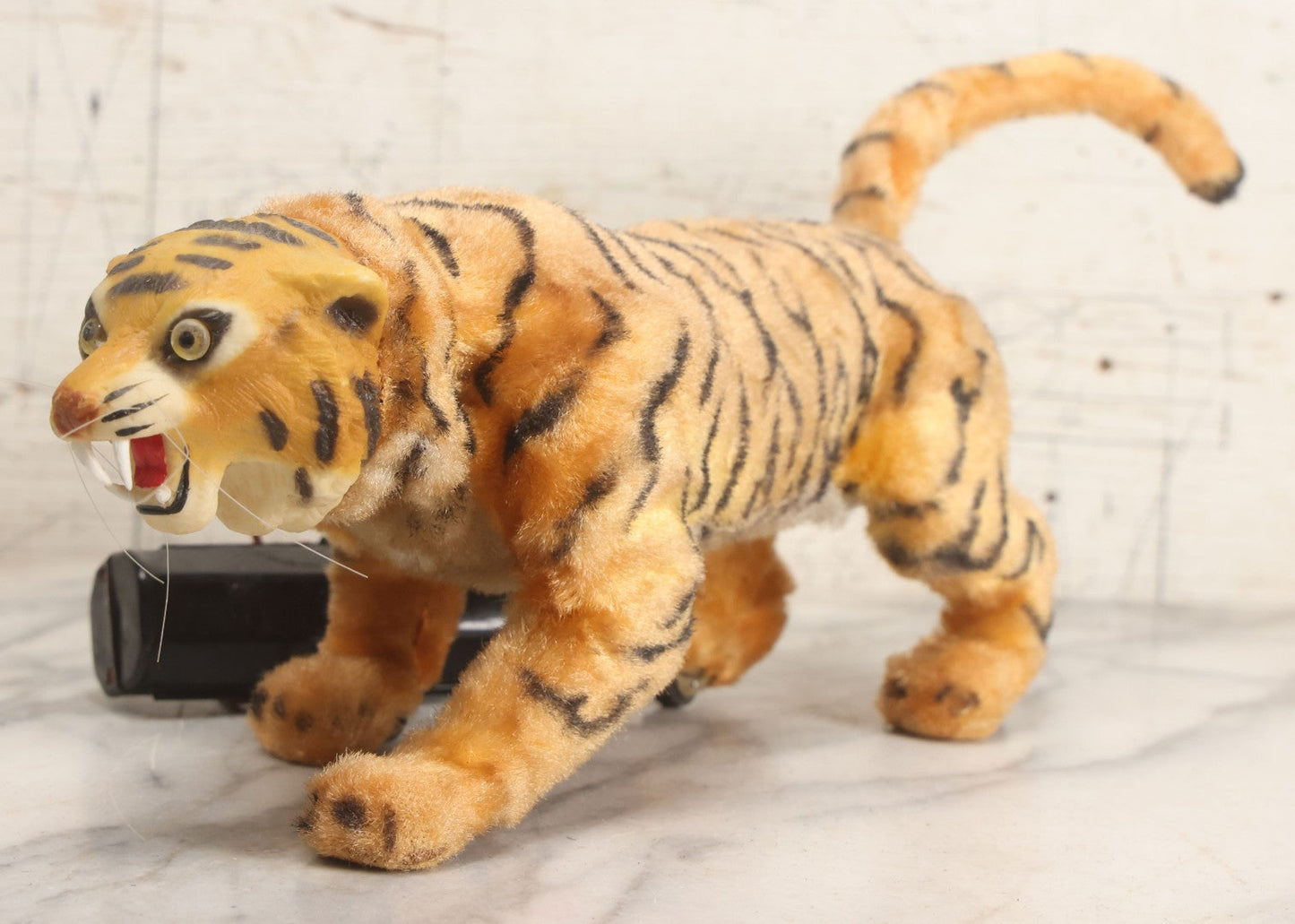 Lot 187 - Vintage Marx Battery-Operated "Bengali" Growling And Prowling Tiger Toy, Made In Japan, 1961, Not Working