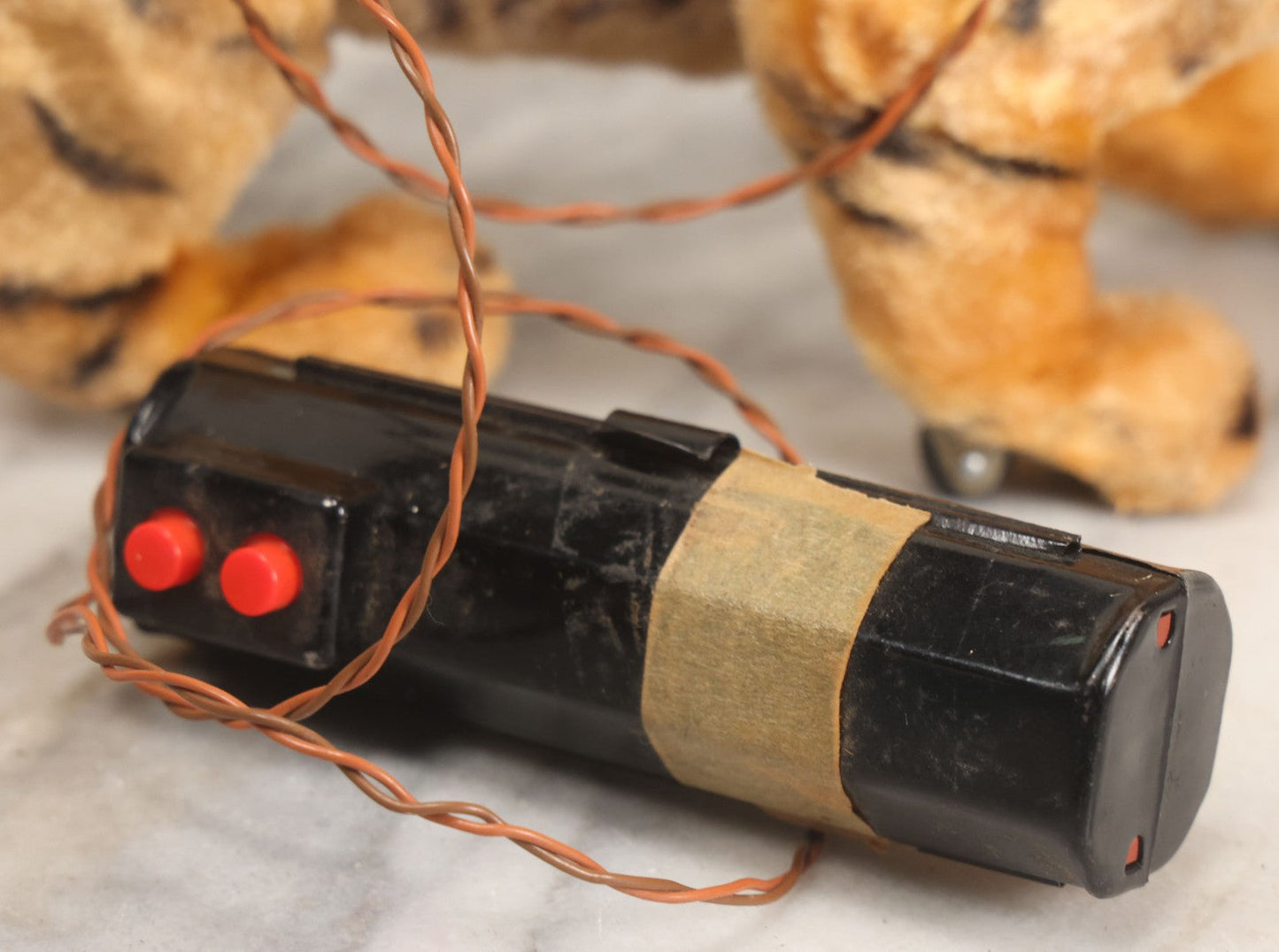 Lot 187 - Vintage Marx Battery-Operated "Bengali" Growling And Prowling Tiger Toy, Made In Japan, 1961, Not Working