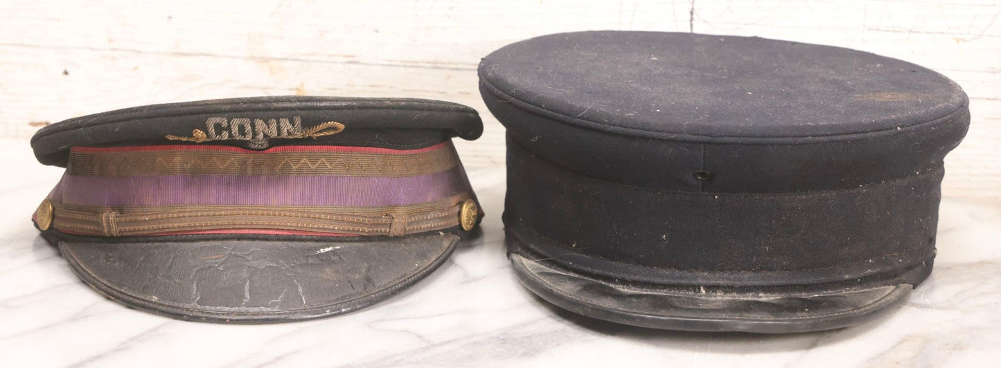 Lot 189 - Antique Pair Of Fraternal And Uniform Caps Including I.O.O.F.. Patriarchs Militant Hat And H&K Uniform Co. Cap