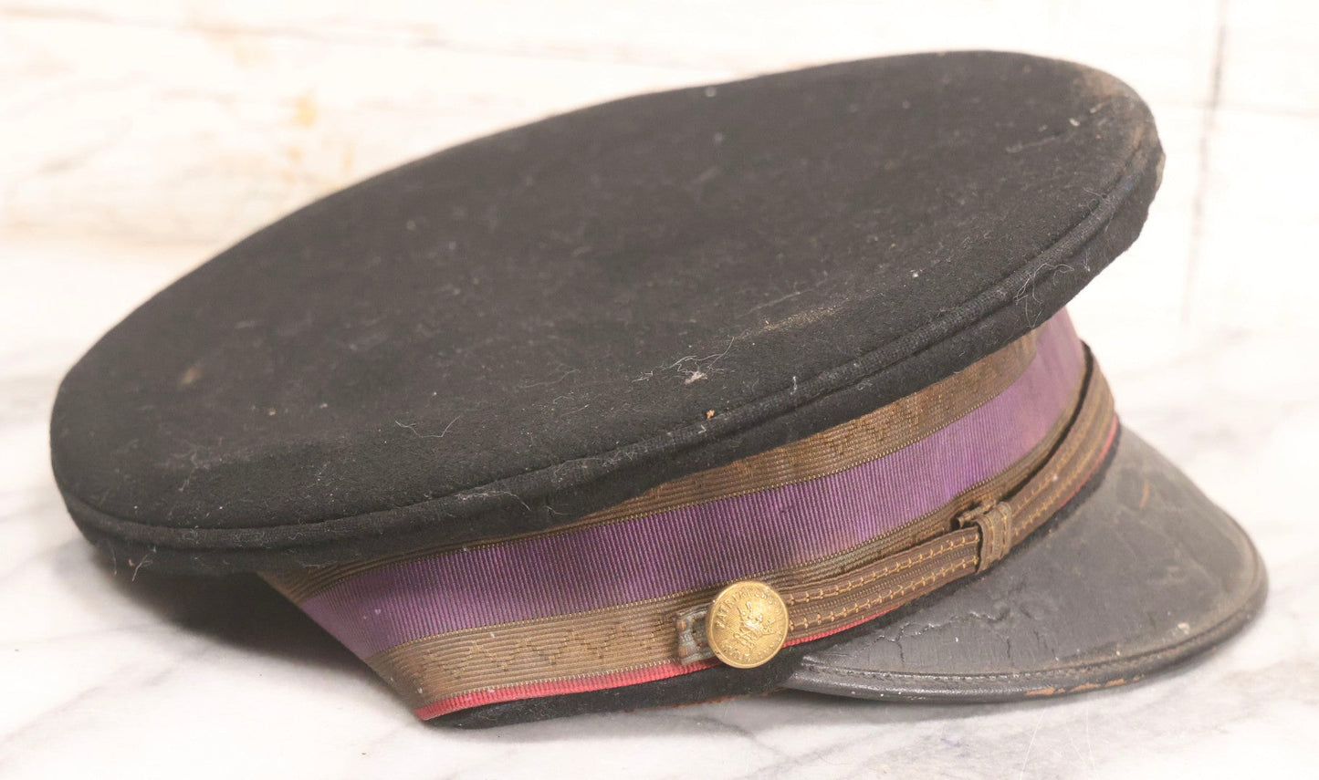Lot 189 - Antique Pair Of Fraternal And Uniform Caps Including I.O.O.F.. Patriarchs Militant Hat And H&K Uniform Co. Cap