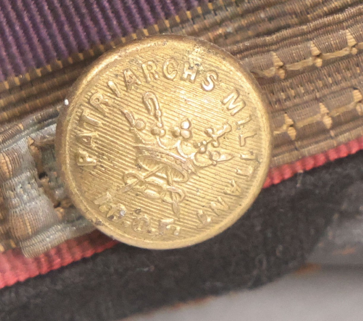 Lot 189 - Antique Pair Of Fraternal And Uniform Caps Including I.O.O.F.. Patriarchs Militant Hat And H&K Uniform Co. Cap