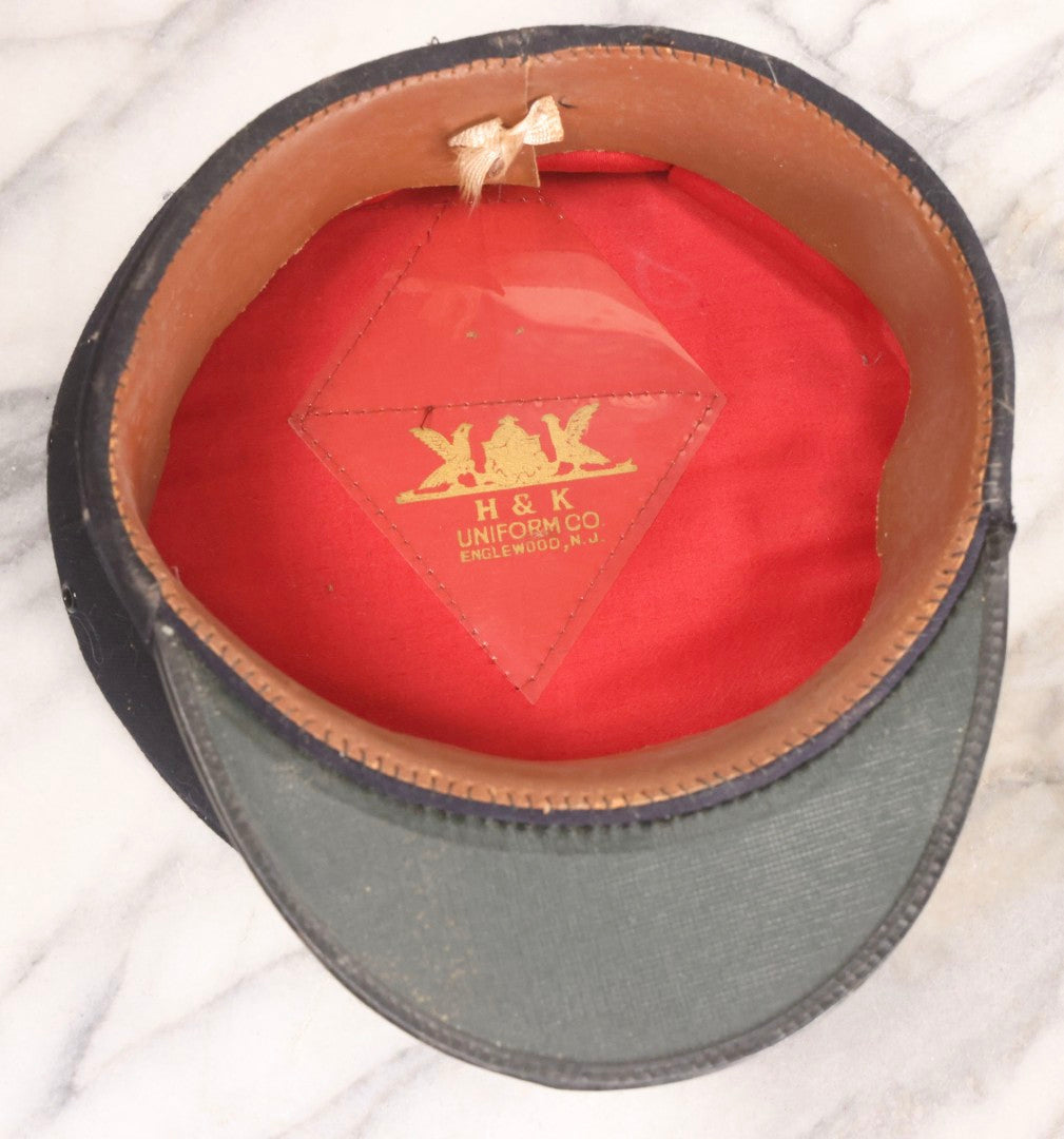 Lot 189 - Antique Pair Of Fraternal And Uniform Caps Including I.O.O.F.. Patriarchs Militant Hat And H&K Uniform Co. Cap