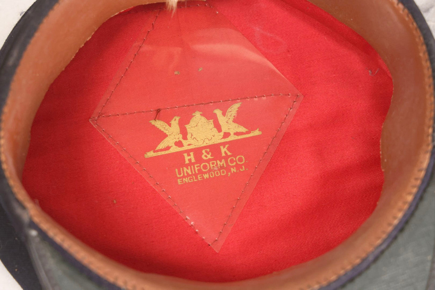 Lot 189 - Antique Pair Of Fraternal And Uniform Caps Including I.O.O.F.. Patriarchs Militant Hat And H&K Uniform Co. Cap