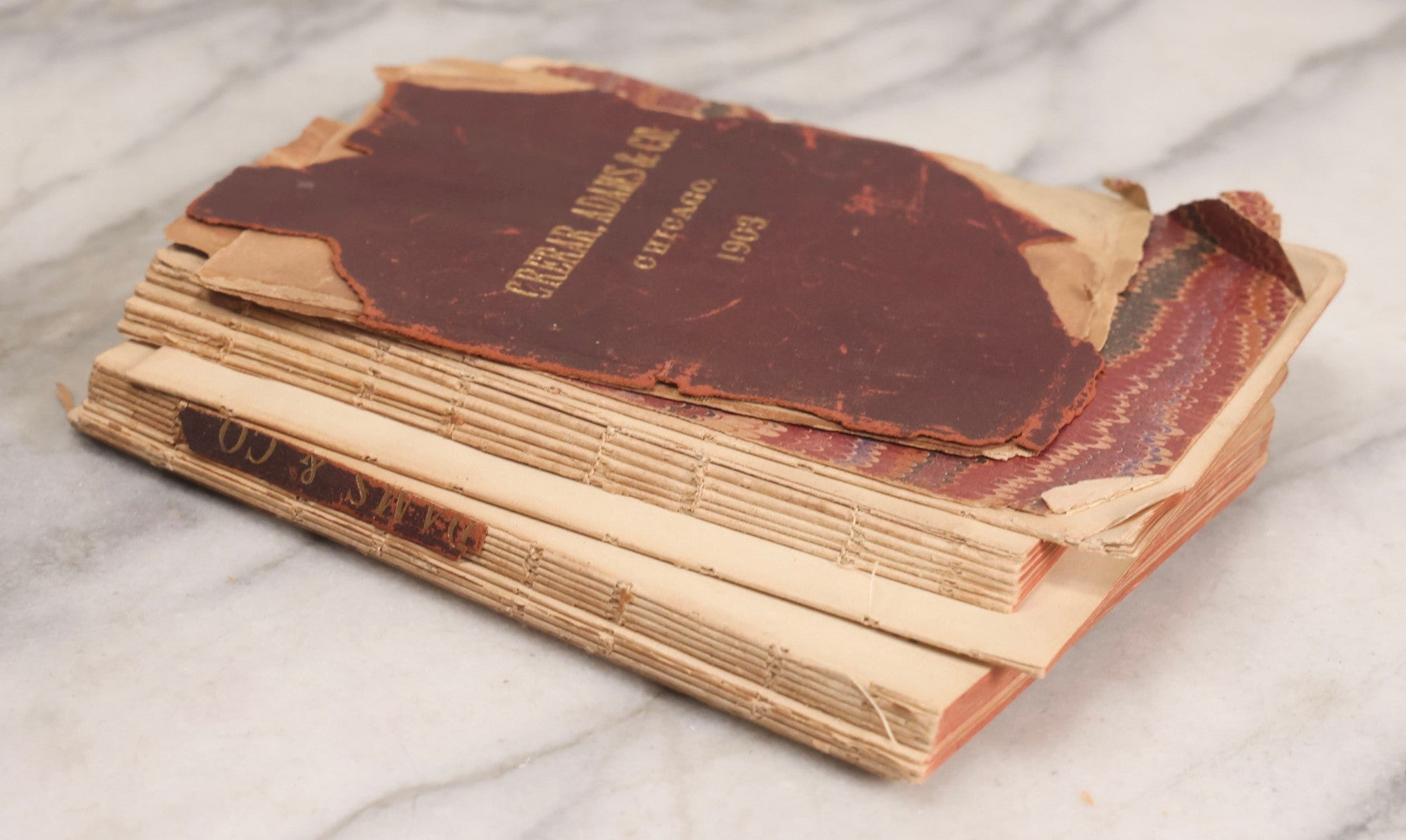 Lot 193 - Antique Crerar, Adams & Co. “Railway Supplies” Illustrated Trade Catalogue, Chicago, 1903, With Engraved Industrial And Railroad Equipment Illustrations, Poor Craft Grade Condition