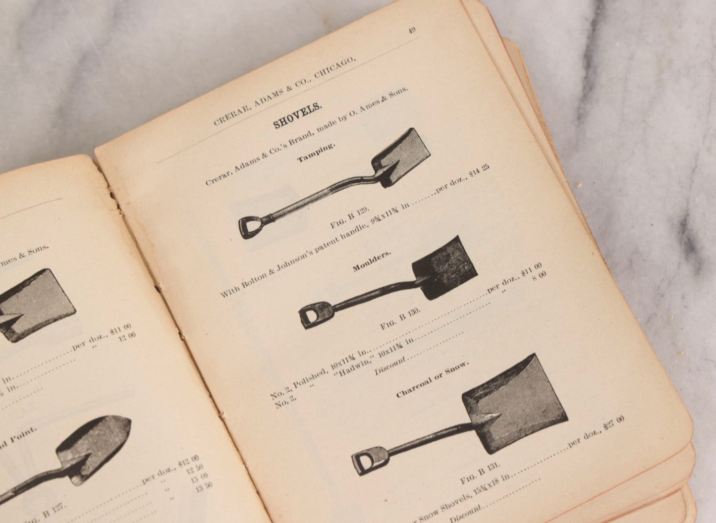 Lot 193 - Antique Crerar, Adams & Co. “Railway Supplies” Illustrated Trade Catalogue, Chicago, 1903, With Engraved Industrial And Railroad Equipment Illustrations, Poor Craft Grade Condition