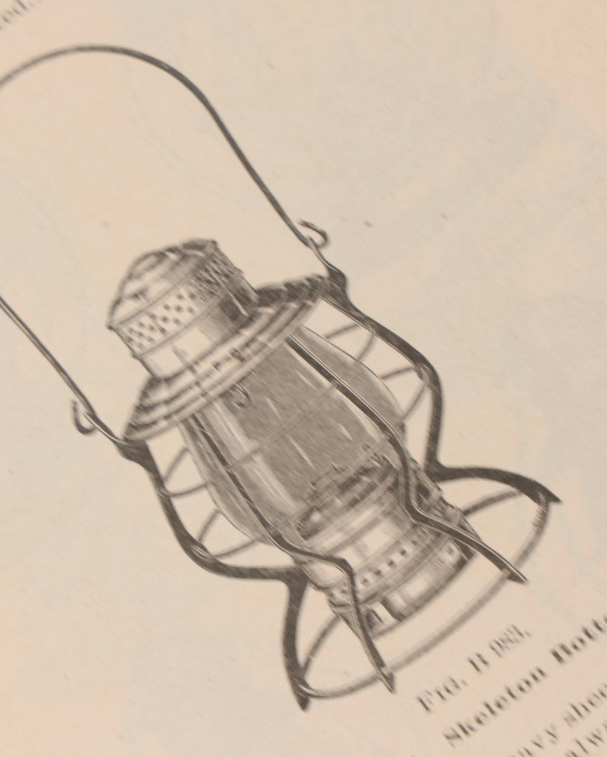 Lot 193 - Antique Crerar, Adams & Co. “Railway Supplies” Illustrated Trade Catalogue, Chicago, 1903, With Engraved Industrial And Railroad Equipment Illustrations, Poor Craft Grade Condition