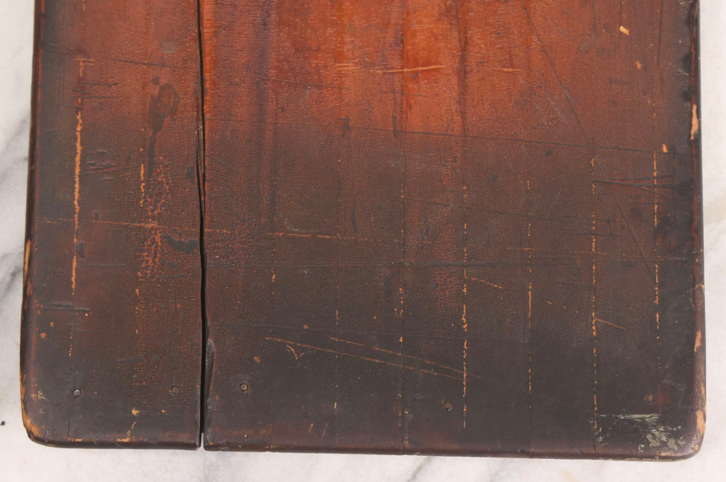 Lot 195 - Antique Wooden Clipboard With Early Metal Spring Clip, Industrial And Office Use, Early 20th Century