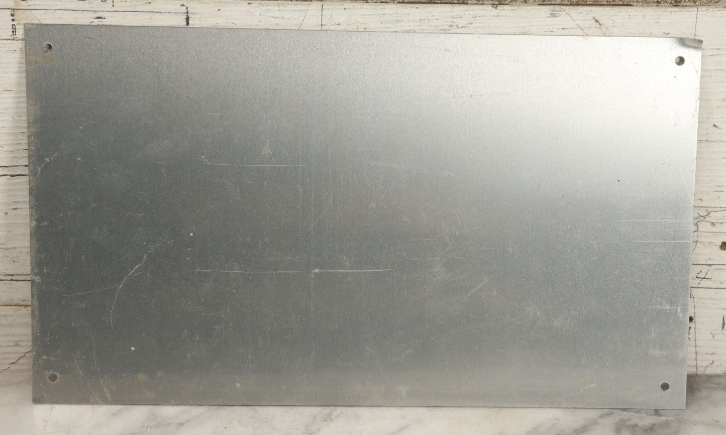 Lot 205 - Vintage Tin Tacker Sign Reading “Visitor Parking Outside”