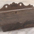 Lot 206 - Antique Cast Iron Self-Closing Match Safe, Patented December 20, 1864, D.M. & Co., New Haven, Connecticut