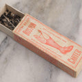 Lot 209 - Antique New Elco “Boston Garter” Box, George Frost Co., Boston, Massachusetts, Circa 1904, Baby Blue, Repurposed As Pin Box